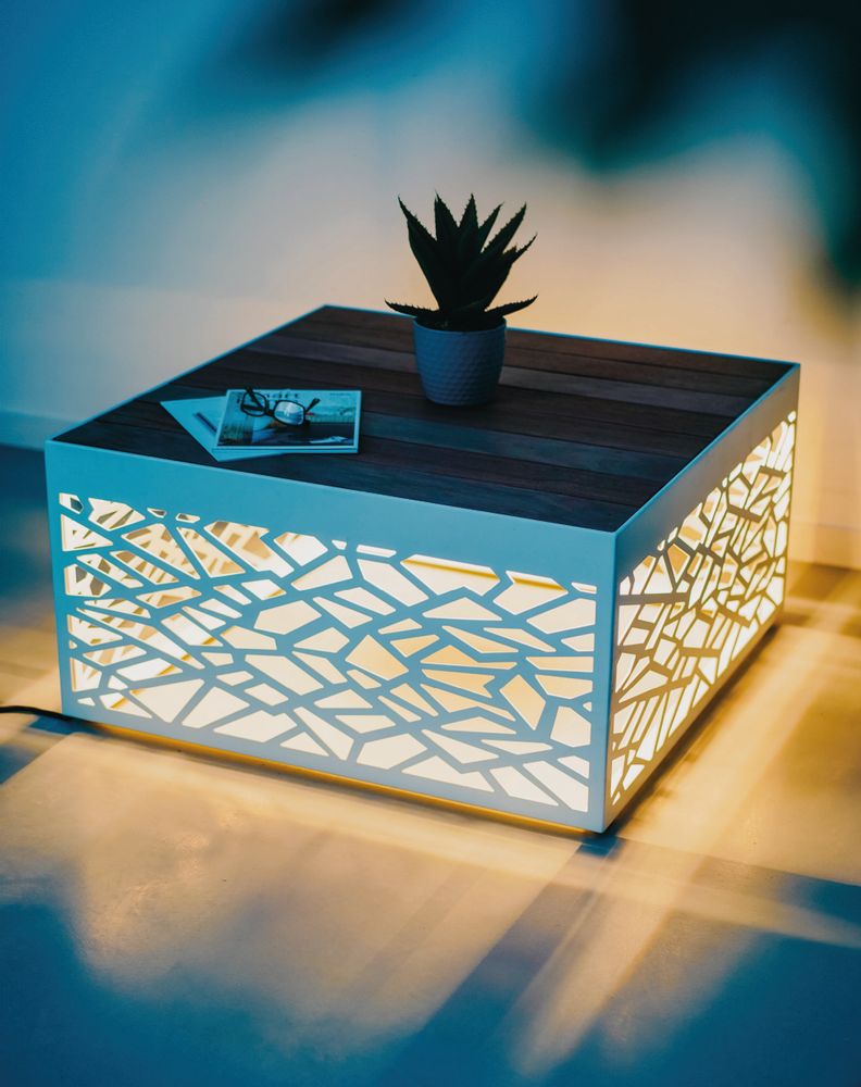 Outdoor floor lamps - Light Table — Corail Collection - ALUMÉ