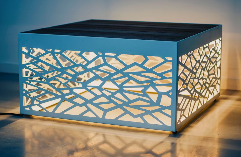 Outdoor floor lamps - Light Table — Corail Collection - ALUMÉ