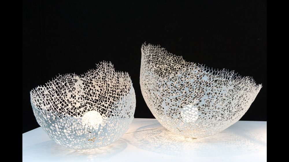 Objets de décoration - Plafonniers Tutu dentelle - NATALIE SANZACHE