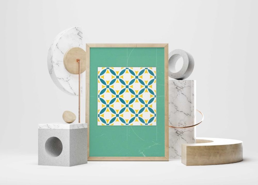 Indoor floor coverings - High Quality Italian Ceramic Tiles Geometric Trend Collection - MA.VI.