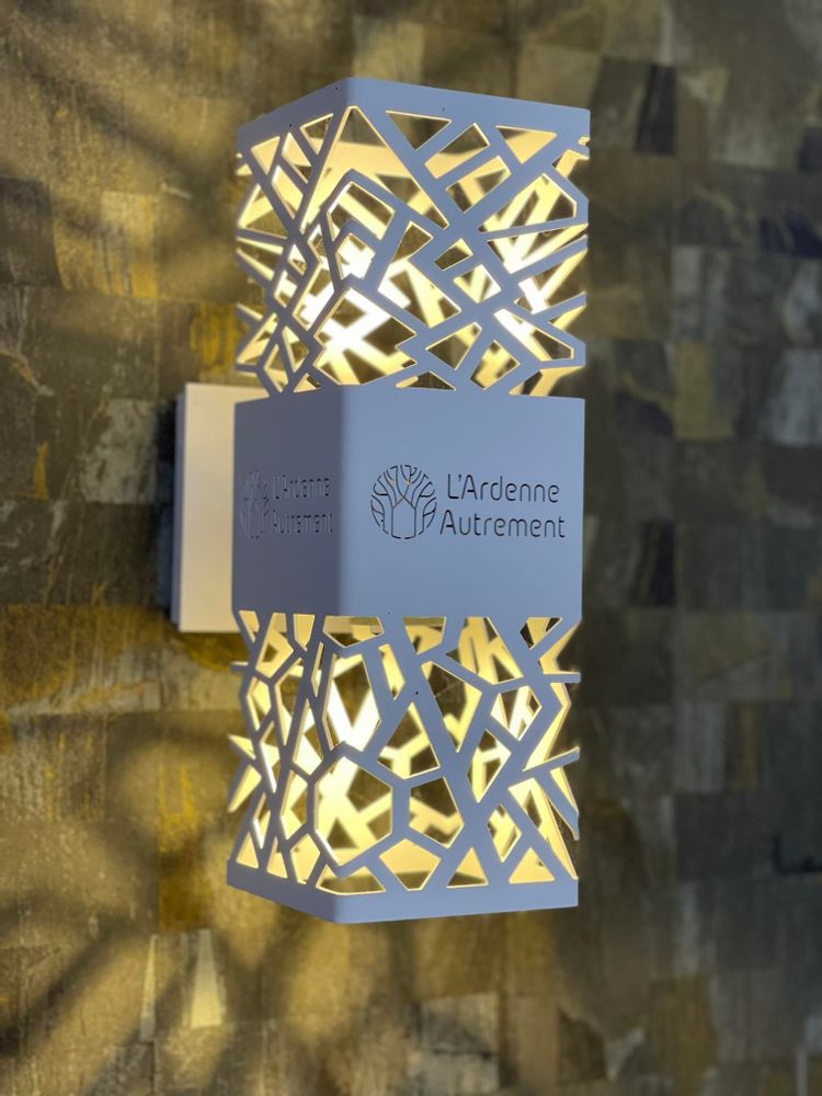 Accessoires de déco extérieure - Lampe murale double – Collection Corail. - ALUMÉ