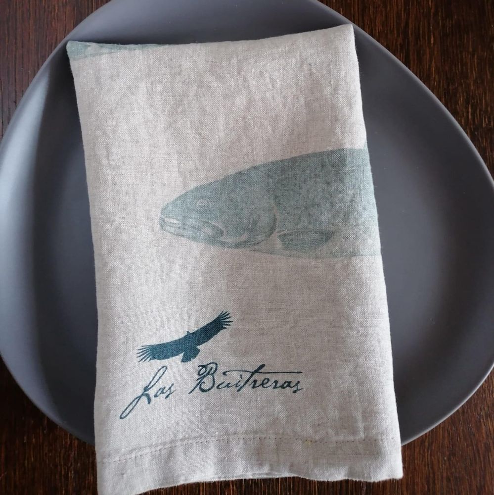Table linen - Bespoke Printed Linen Napkins for Events / Hotels / Restaurants - LINOROOM 100% LINEN TEXTILES