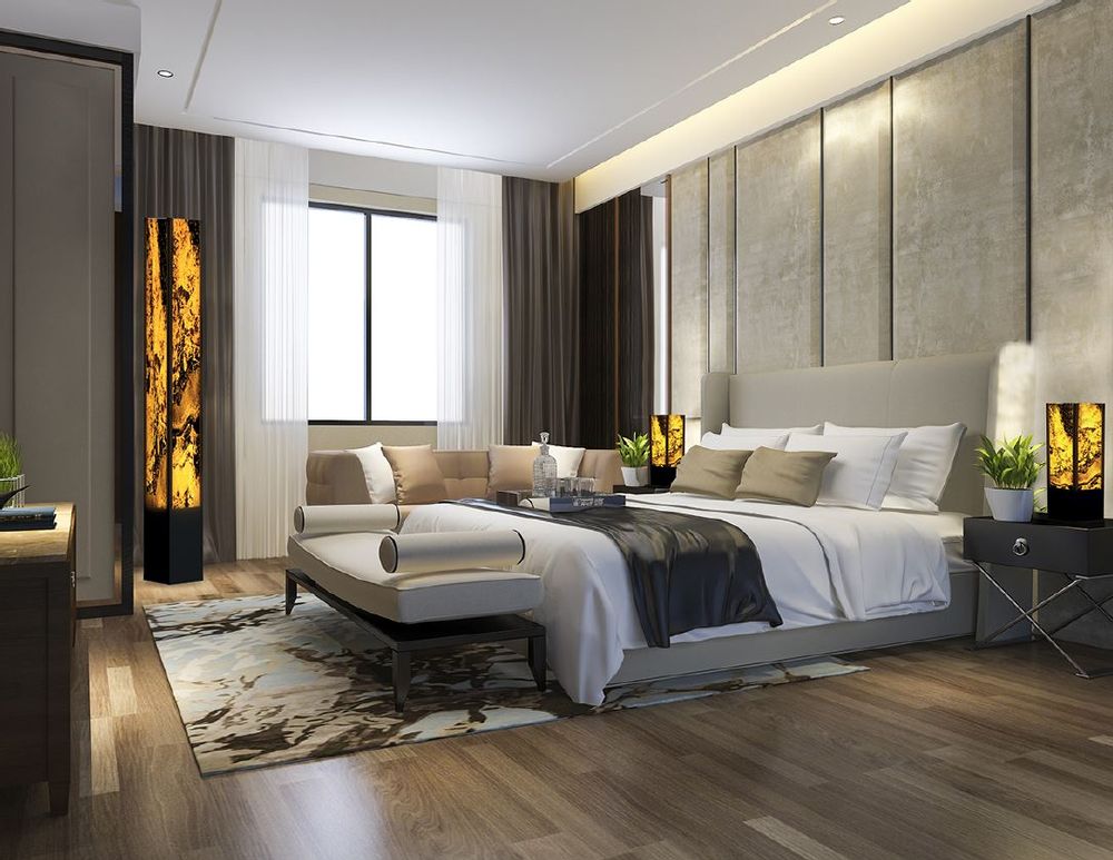 Decorative objects - Floor Lamp — Pastello Collection - ALUMÉ