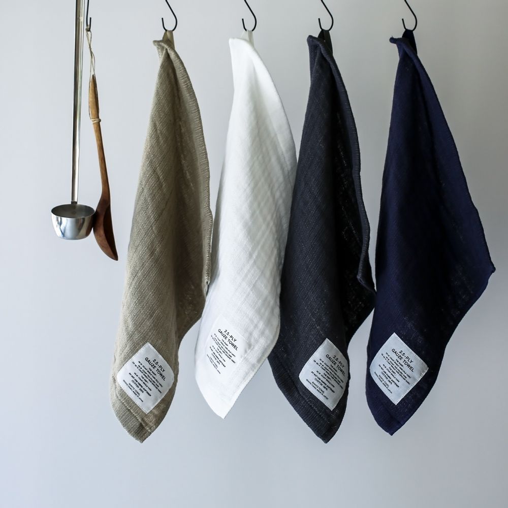 Tea towel - 2.5-Ply Gauze / washcloth - SHINTO TOWEL