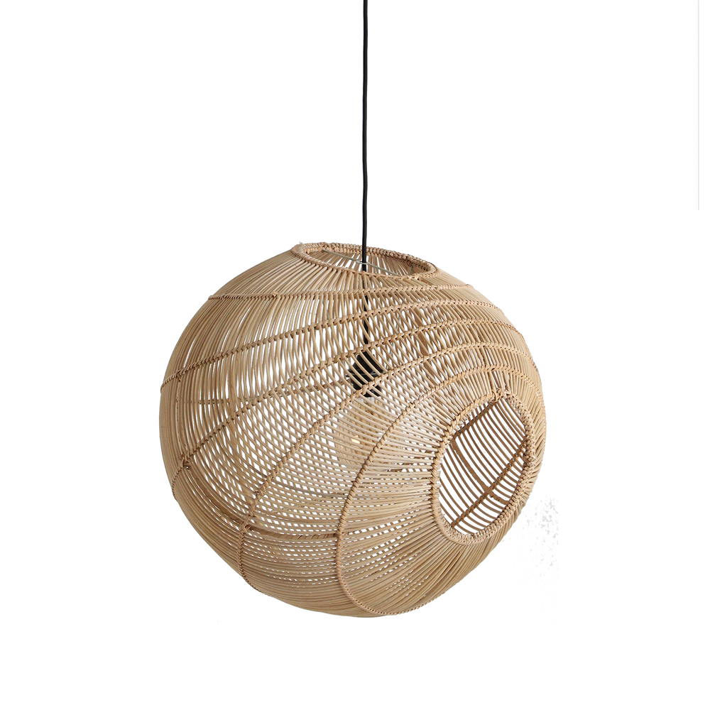 Suspensions - Lampe Luna Sphere naturel - RAW MATERIALS