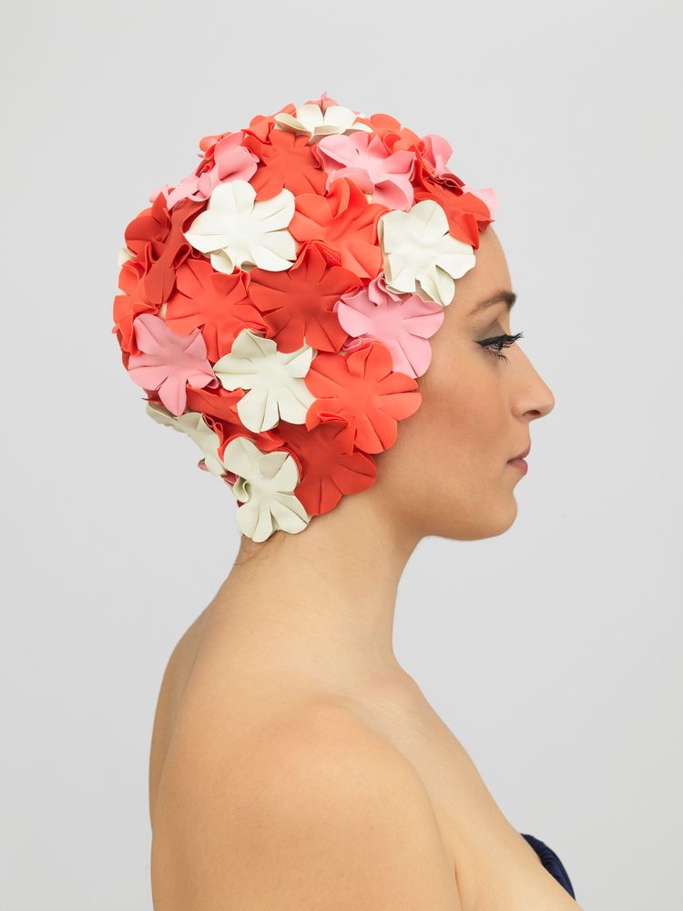 Accessoires cheveux - Bonnet de bain Fleurs Multicolore - KORES ACCESSORIES