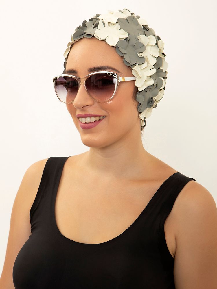 Accessoires cheveux - Bonnet de bain Fleurs Multicolore - KORES ACCESSORIES