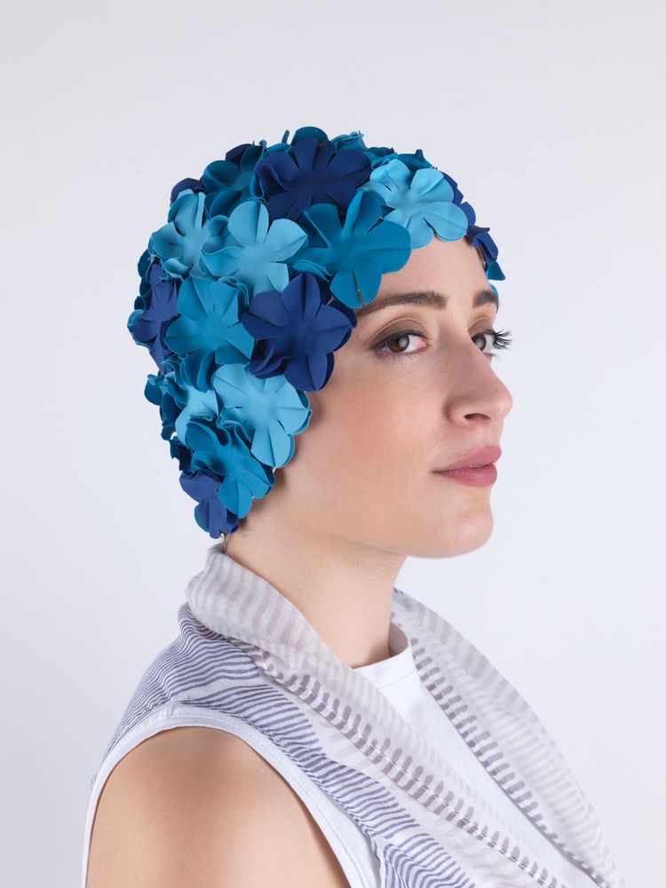 Accessoires cheveux - Bonnet de bain Fleurs Multicolore - KORES ACCESSORIES