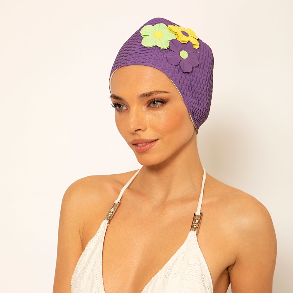 Accessoires cheveux - Bonnet Avec trois Fleurs - KORES ACCESSORIES