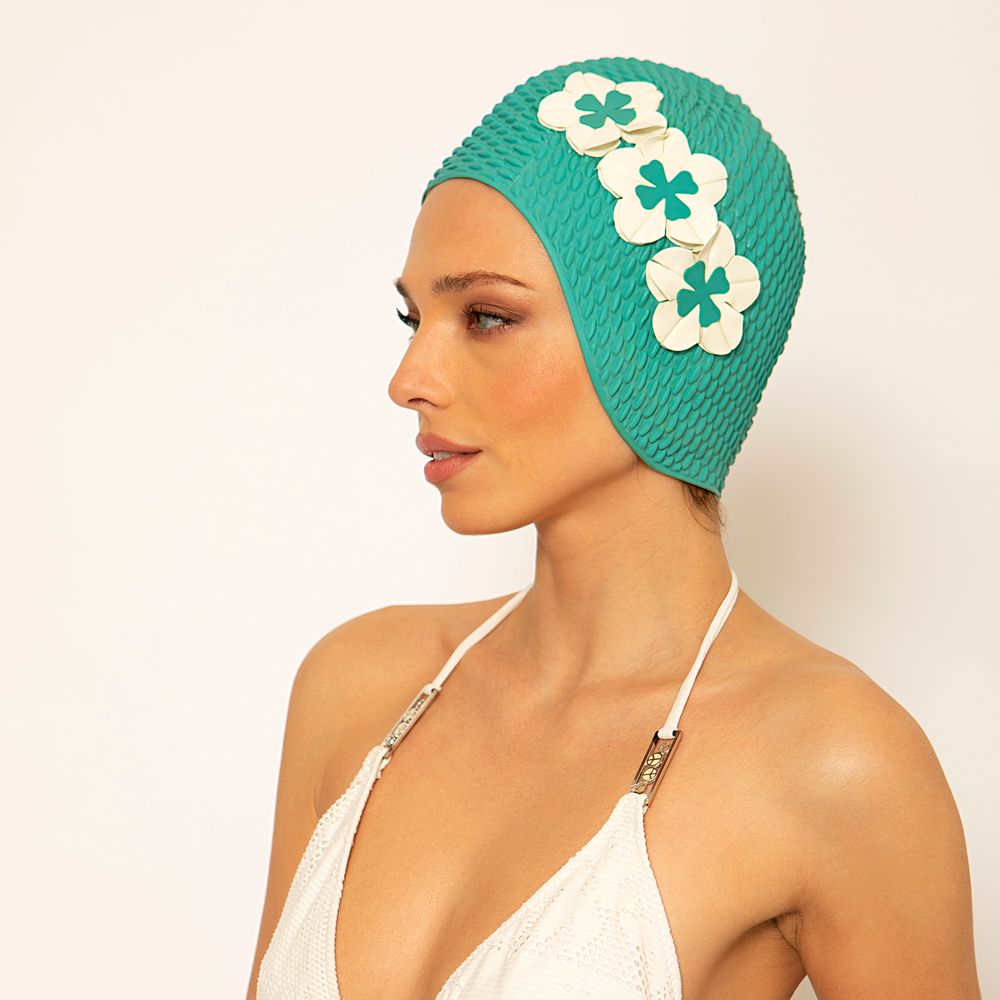 Accessoires cheveux - Bonnet Avec trois Fleurs - KORES ACCESSORIES
