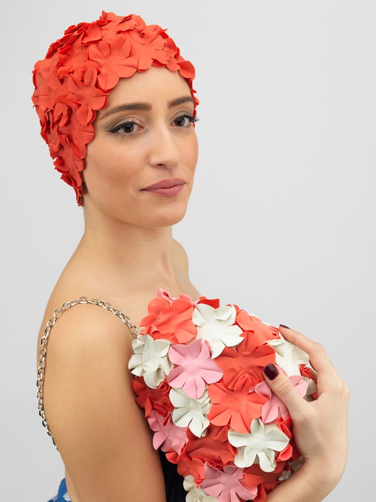 Bags and totes - Swim Bags Flowers Multi Color - KORES ACCESSORIES