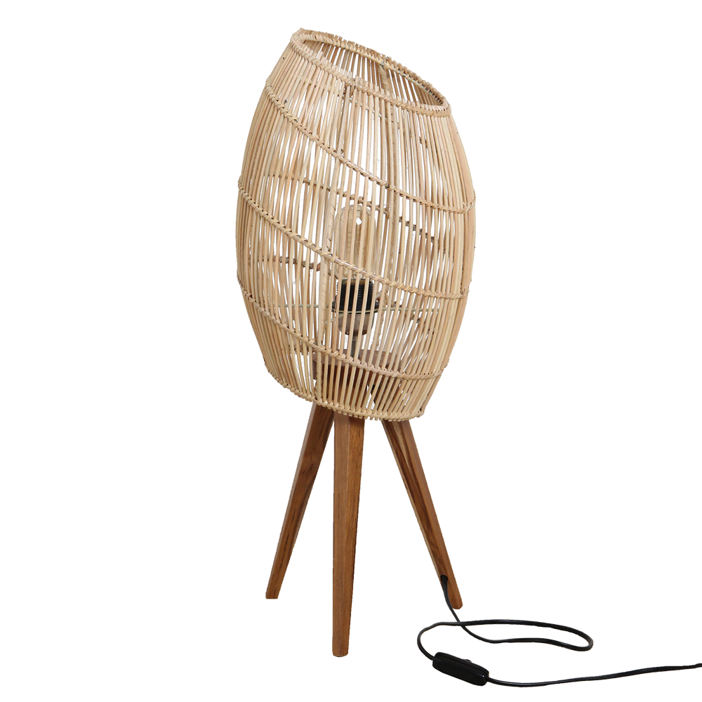 Lampes de table - Lampe de table Luna Halo naturel - RAW MATERIALS