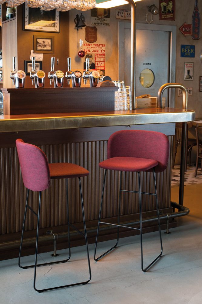 Stools for hospitalities & contracts - Counter Stool Chips SL-SG-80 - CHAIRS & MORE