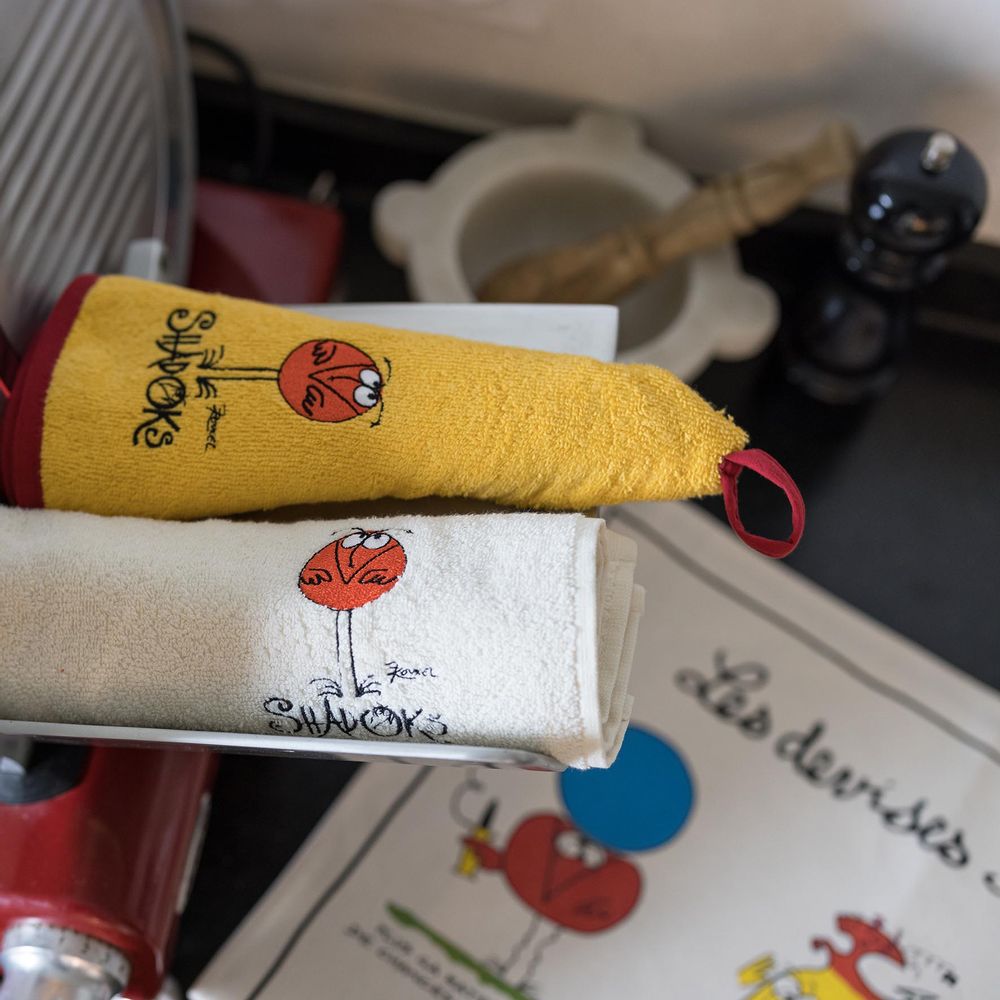 Tabliers de cuisine - Linge d'office LES SHADOKS - MAISON VIVARAISE – SDE VIVARAISE WINKLER