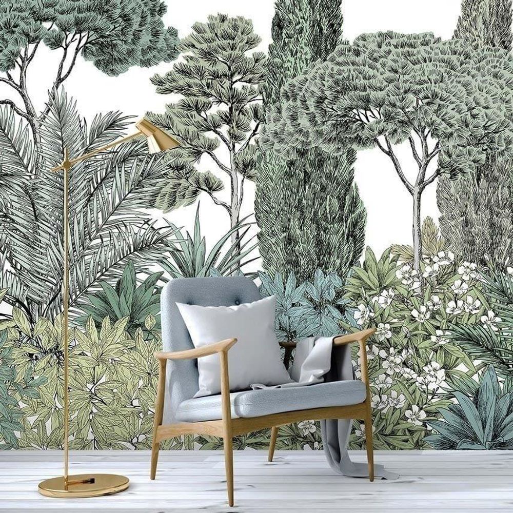Wallpaper - Riviera Naturel Panel - ETOFFE.COM