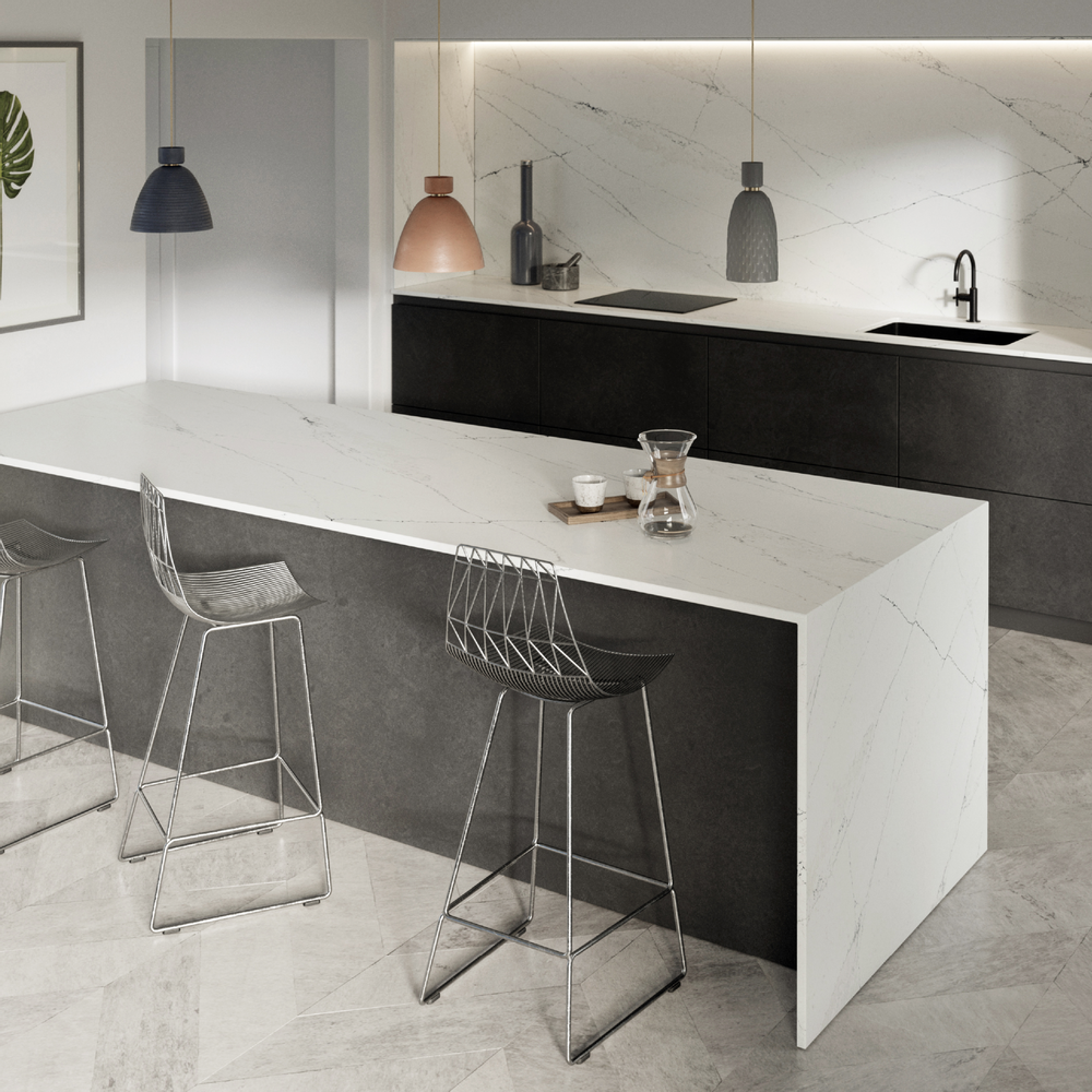 Kitchens furniture - Silestone Ethereal Noctis - COSENTINO