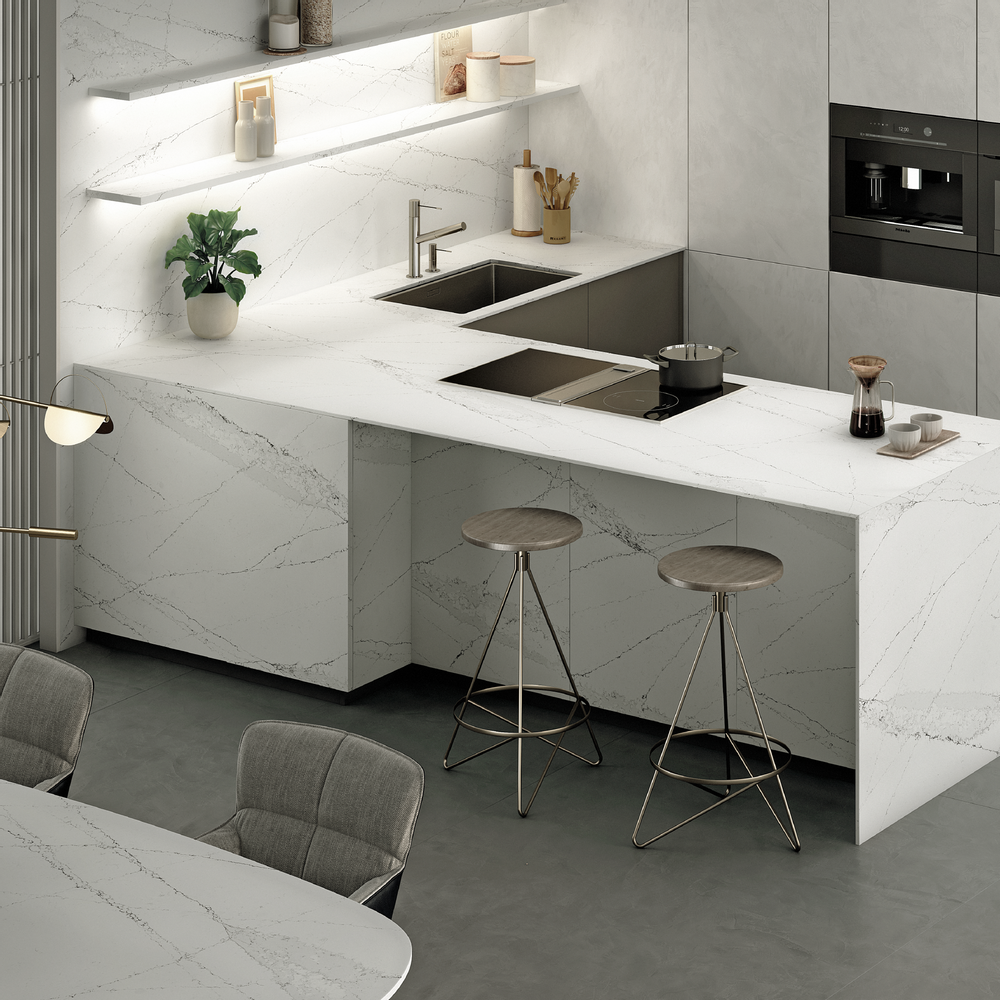 Kitchens furniture - Silestone Ethereal Haze - COSENTINO