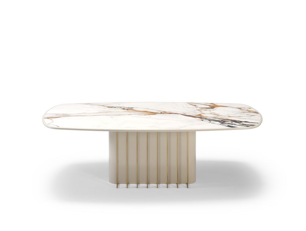 Dining Tables - GARBO Ceramic Dining Table - CASA MAGNA