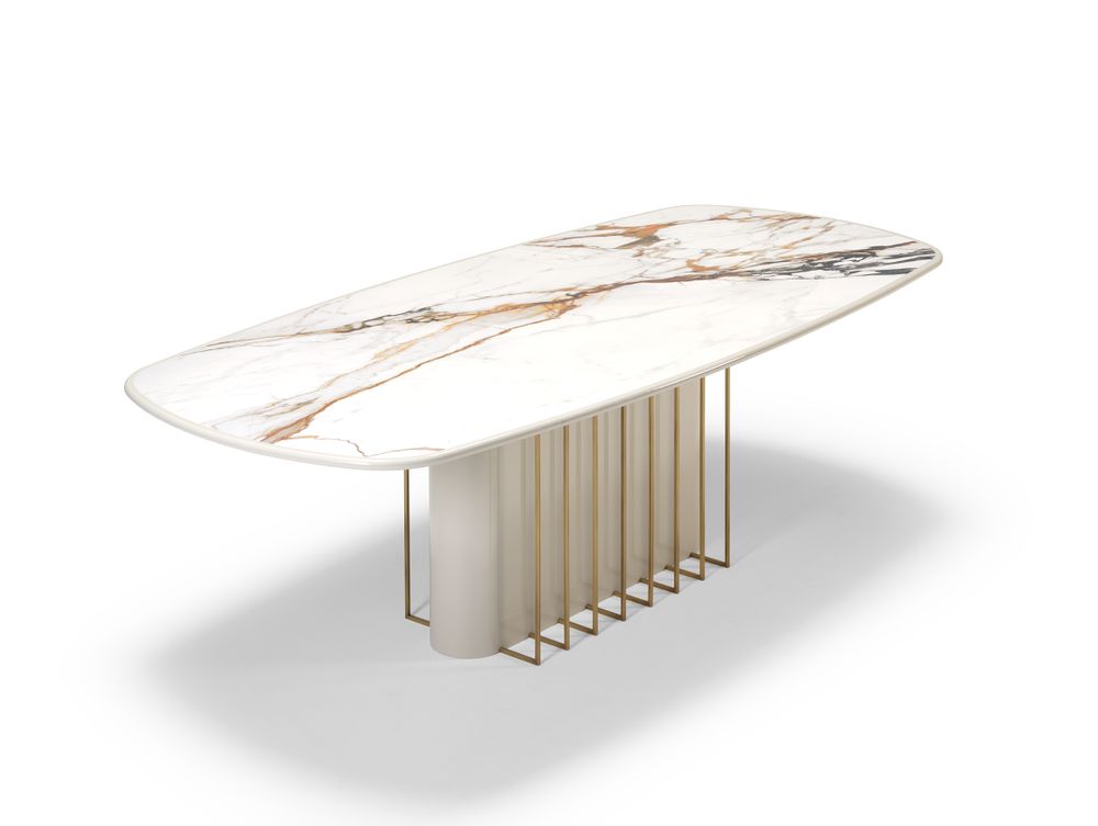 Dining Tables - GARBO Ceramic Dining Table - CASA MAGNA