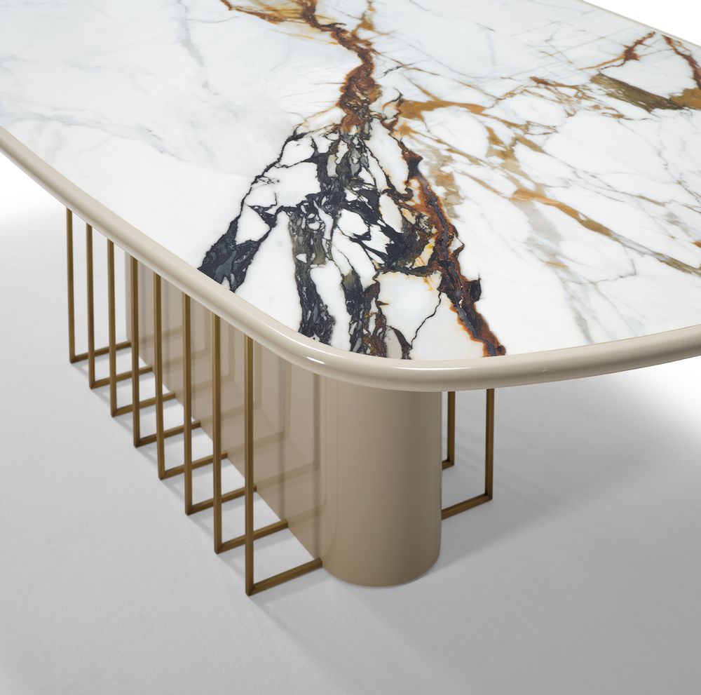 Dining Tables - GARBO Ceramic Dining Table - CASA MAGNA