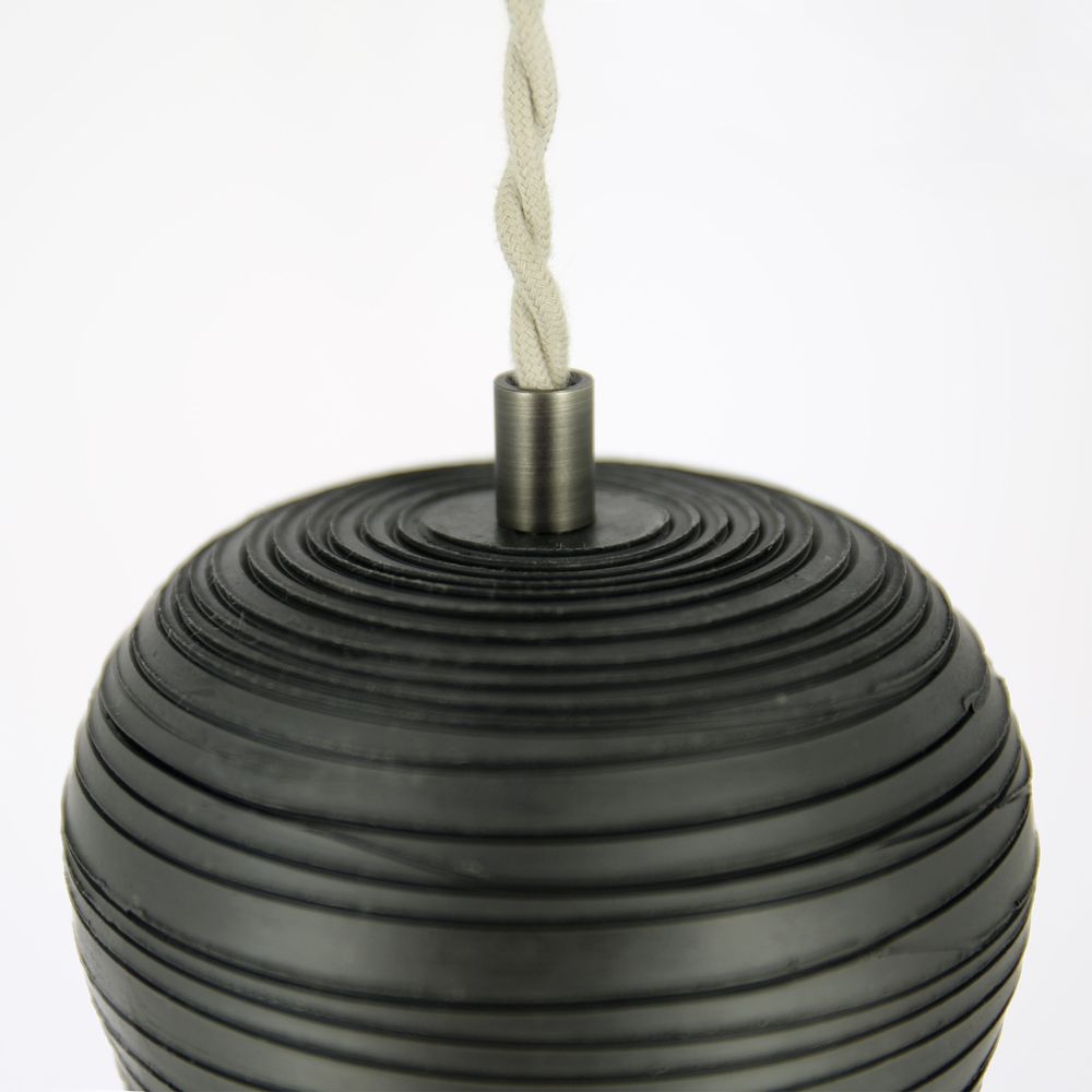Hanging lights - Wasa raku smoked scarified - NEXEL