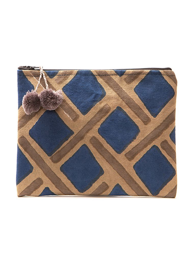Pochettes - Pochette Impression Bloc de Bois - KORES ACCESSORIES