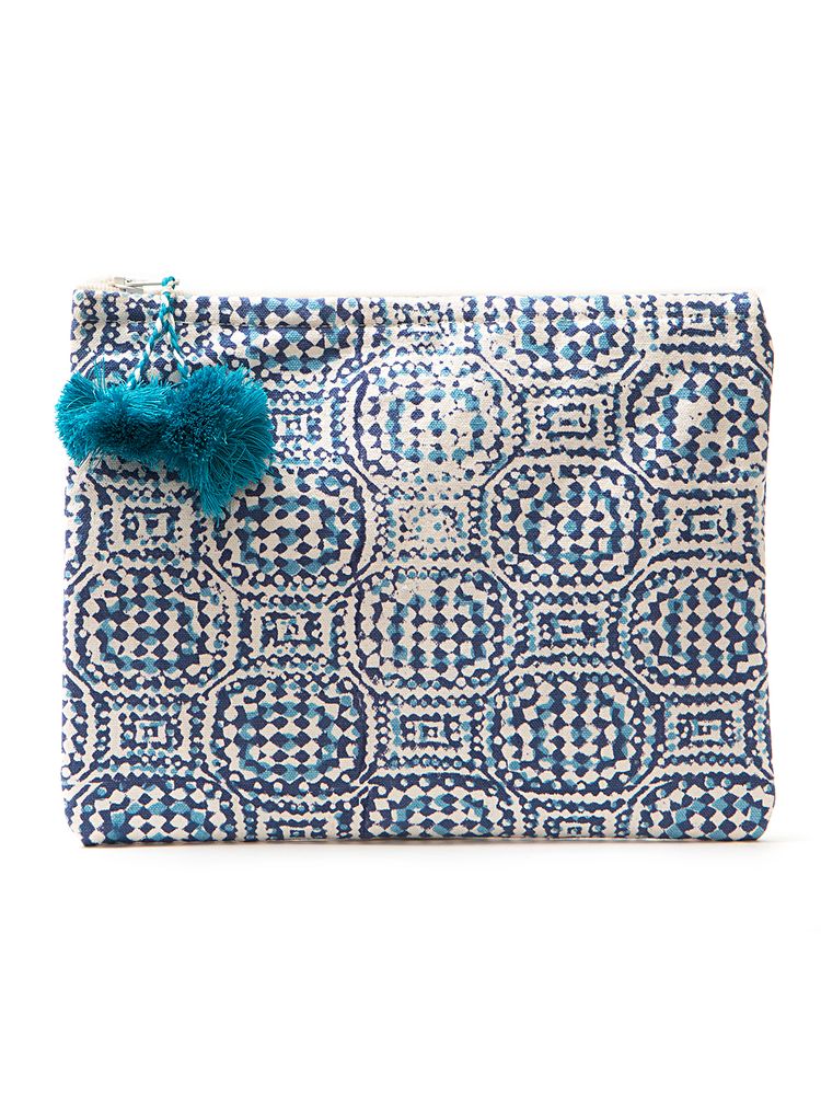 Pochettes - Pochette Impression Bloc de Bois - KORES ACCESSORIES