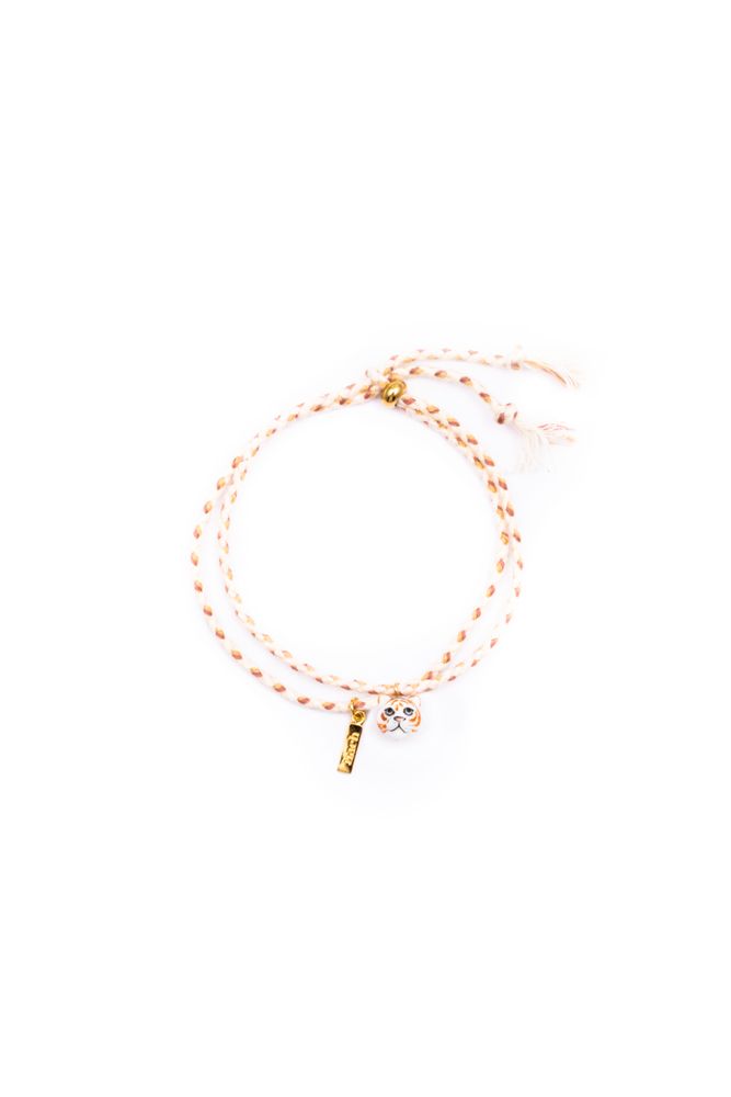 Jewelry - White Tiger string bracelet - NACH