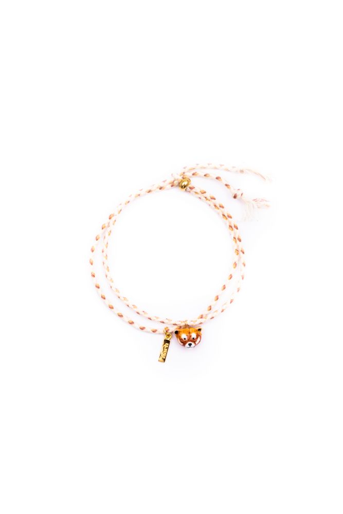 Bijoux - Bracelet Charm's Panda Roux - NACH