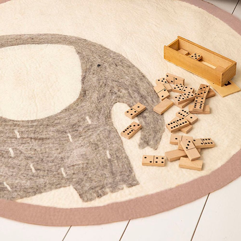 Autres tapis - TAPIS PASU - Fait-main en feutre - MUSKHANE