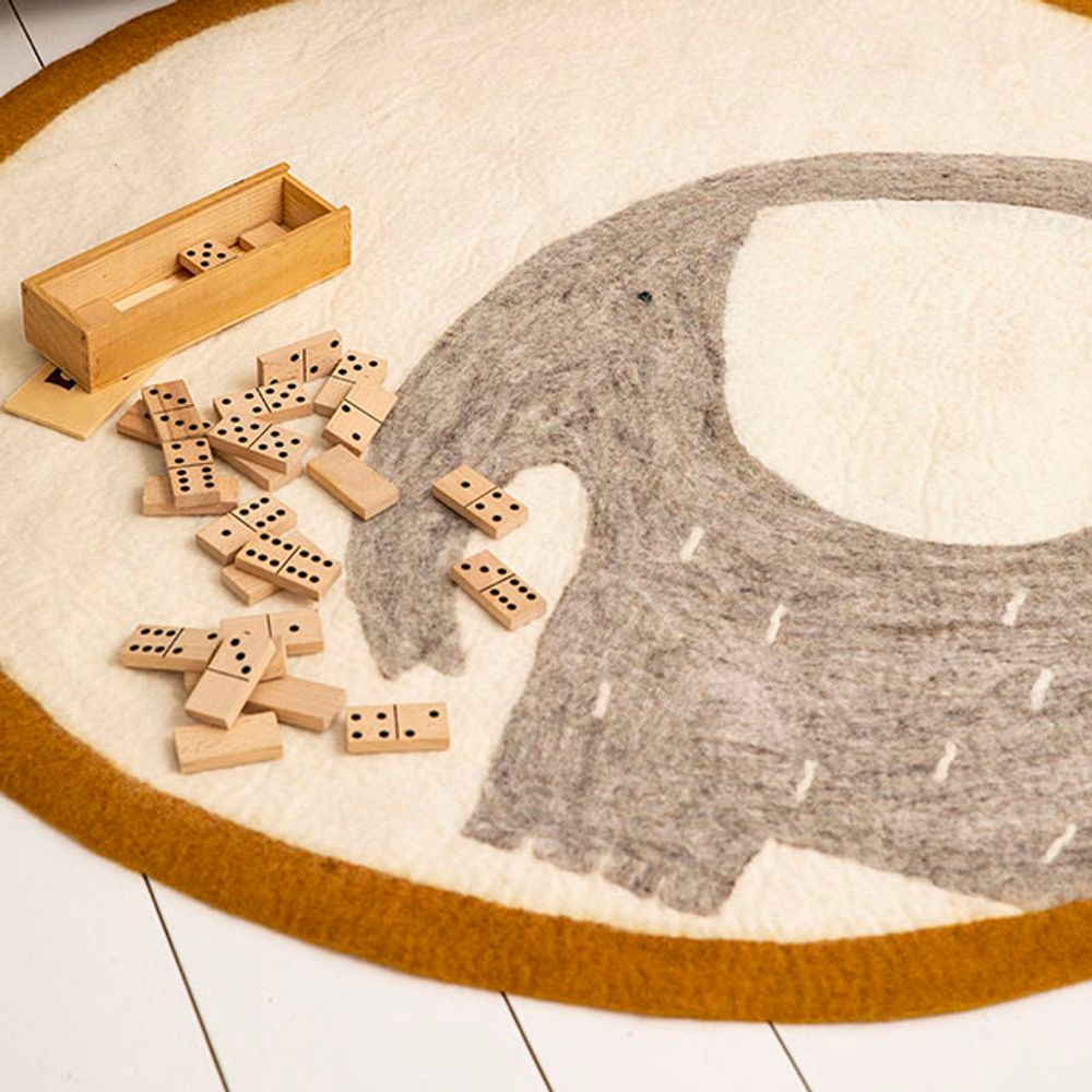 Autres tapis - TAPIS PASU - Fait-main en feutre - MUSKHANE