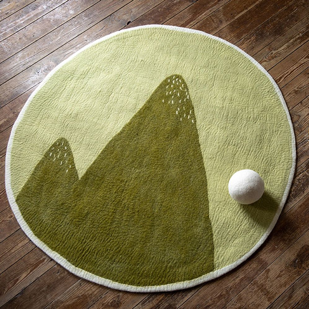 Autres tapis - TAPIS PASU - Fait-main en feutre - MUSKHANE