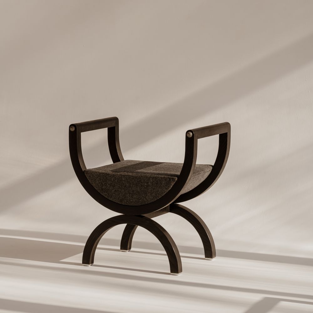 Méridiennes - Chaise curule ODDITY/Square Drop - NÓW.NEW CRAFT POLAND