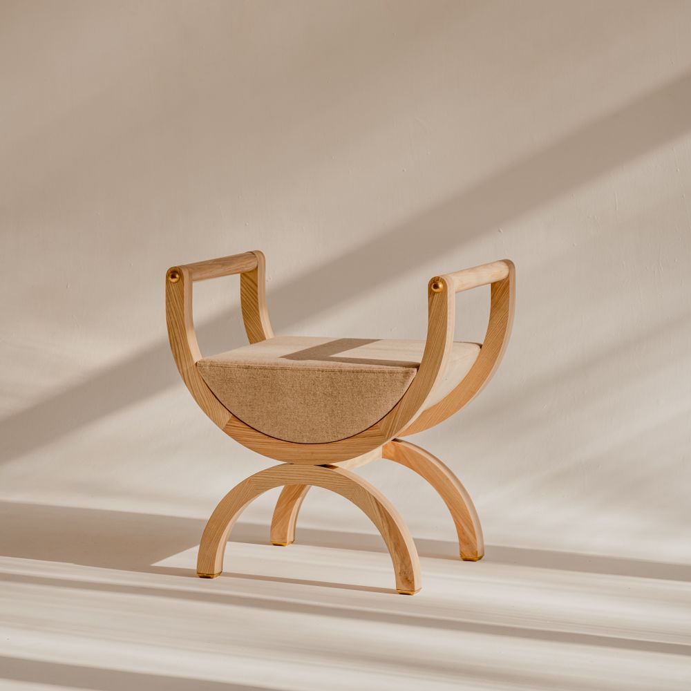 Méridiennes - Chaise curule ODDITY/Square Drop - NÓW.NEW CRAFT POLAND