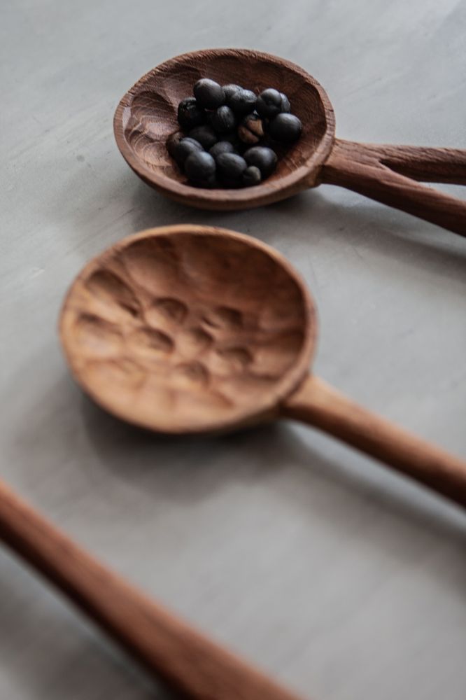 Cutlery set - salad servers  RS011 - WOODMATA