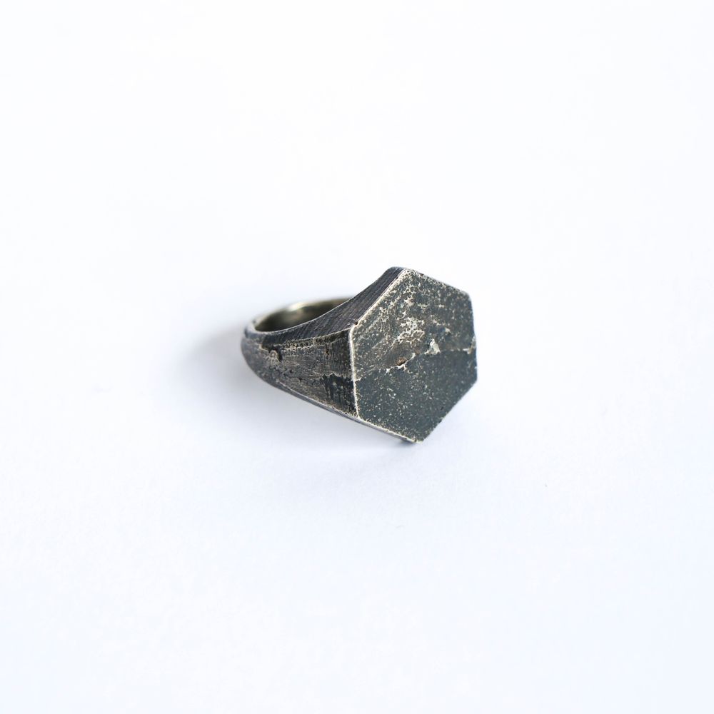 Bijoux - Chevalière Hexagonale - ATELIER SEPTENTRION