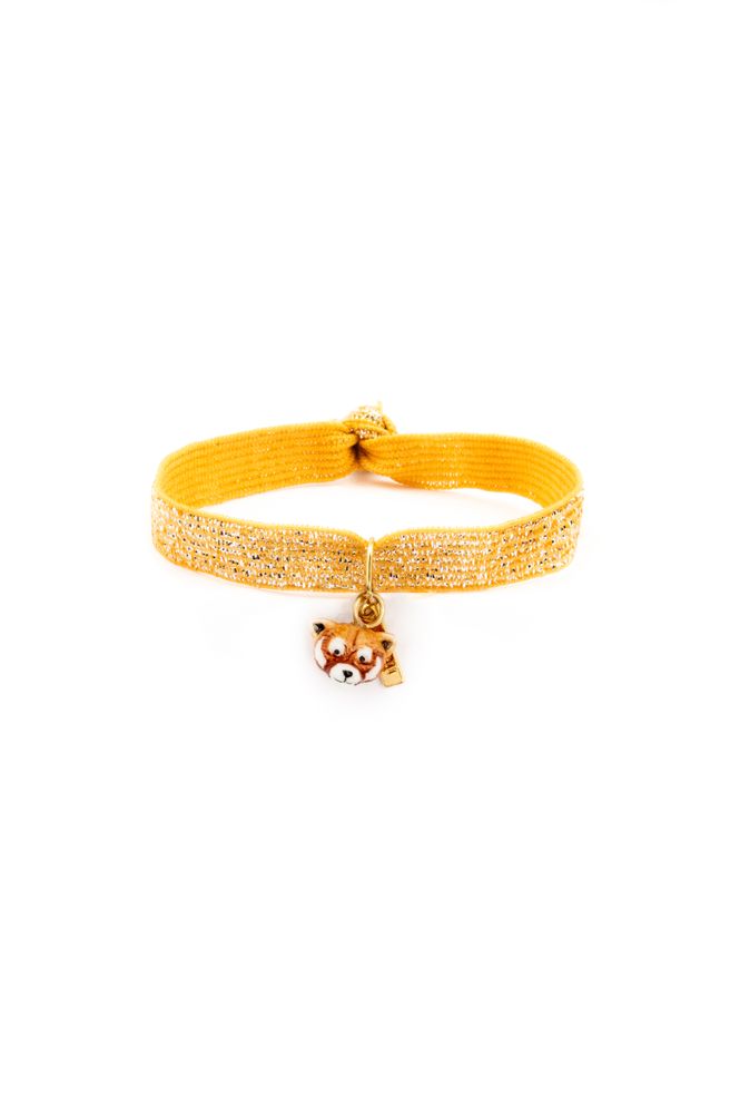 Jewelry - Gold Elastic Charm's - Red Panda - NACH