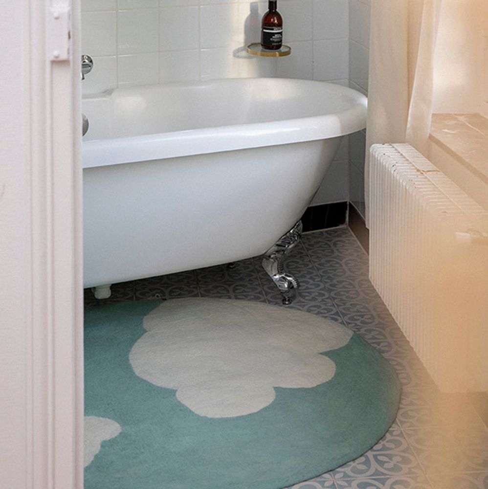 Autres tapis - TAPIS CLOUDY & MOONLIGHT - Faits main en feutre - MUSKHANE