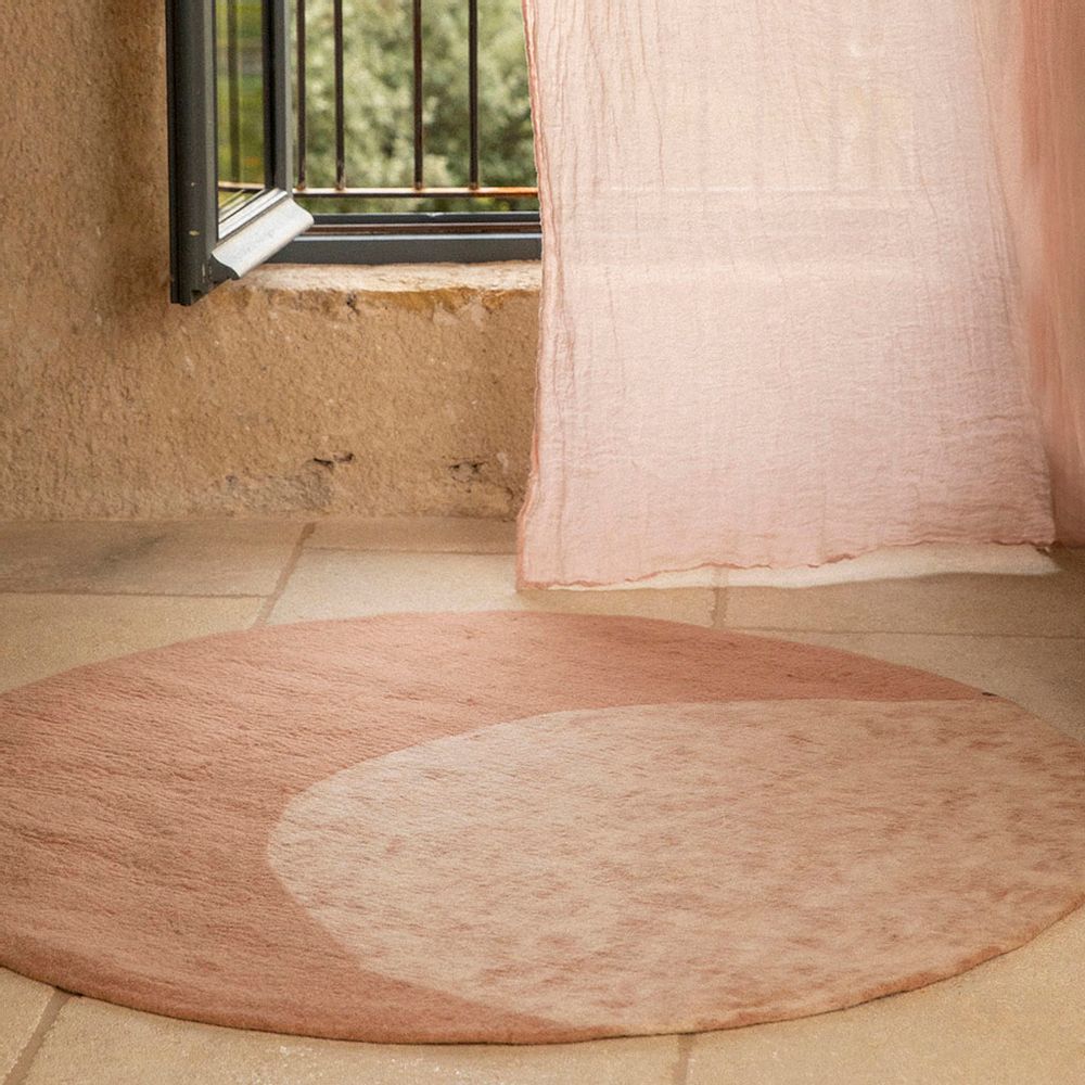 Autres tapis - TAPIS CLOUDY & MOONLIGHT - Faits main en feutre - MUSKHANE