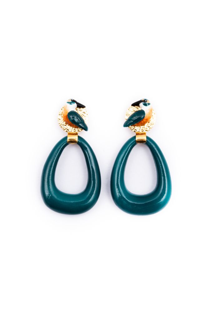 Bijoux - Boucles d'oreilles Chunky Bird - NACH