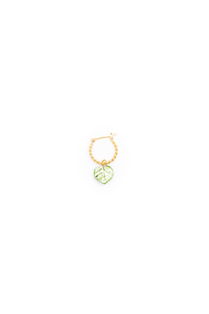 Jewelry - Mini leaf earring - NACH