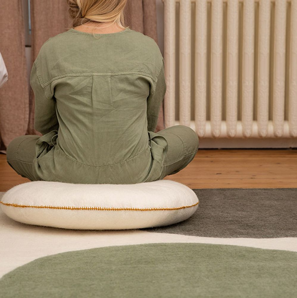 Coussins - COUSSIN CHAKRA - Feutre & kapok - MUSKHANE
