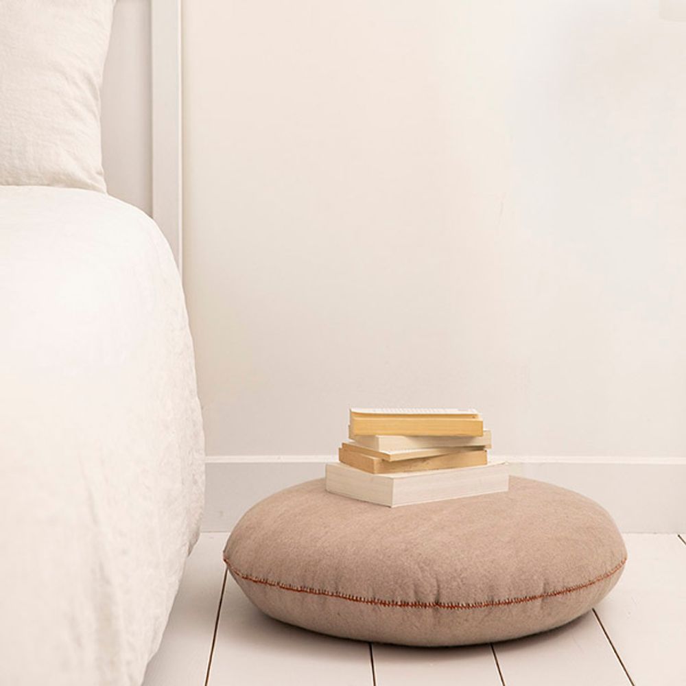 Coussins - COUSSIN CHAKRA - Feutre & kapok - MUSKHANE