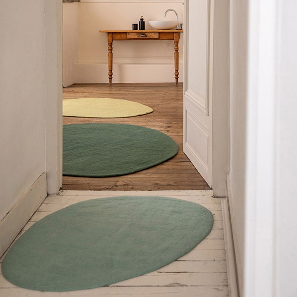 Rugs - PEBBLE RUGS - Handmade in felt - MUSKHANE