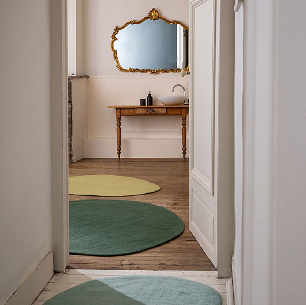 Rugs - PEBBLE RUGS - Handmade in felt - MUSKHANE