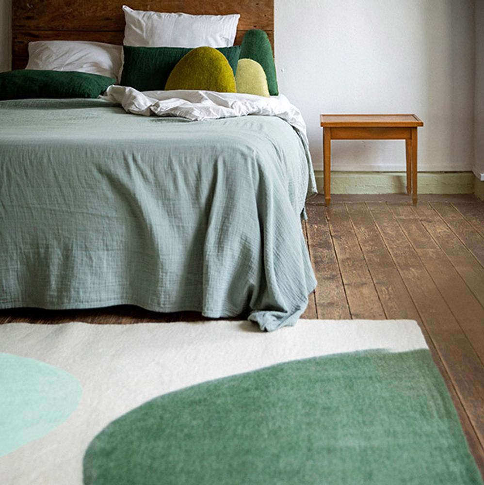 Tapis - TAPIS HIMAL - Fait-main en feutre - MUSKHANE