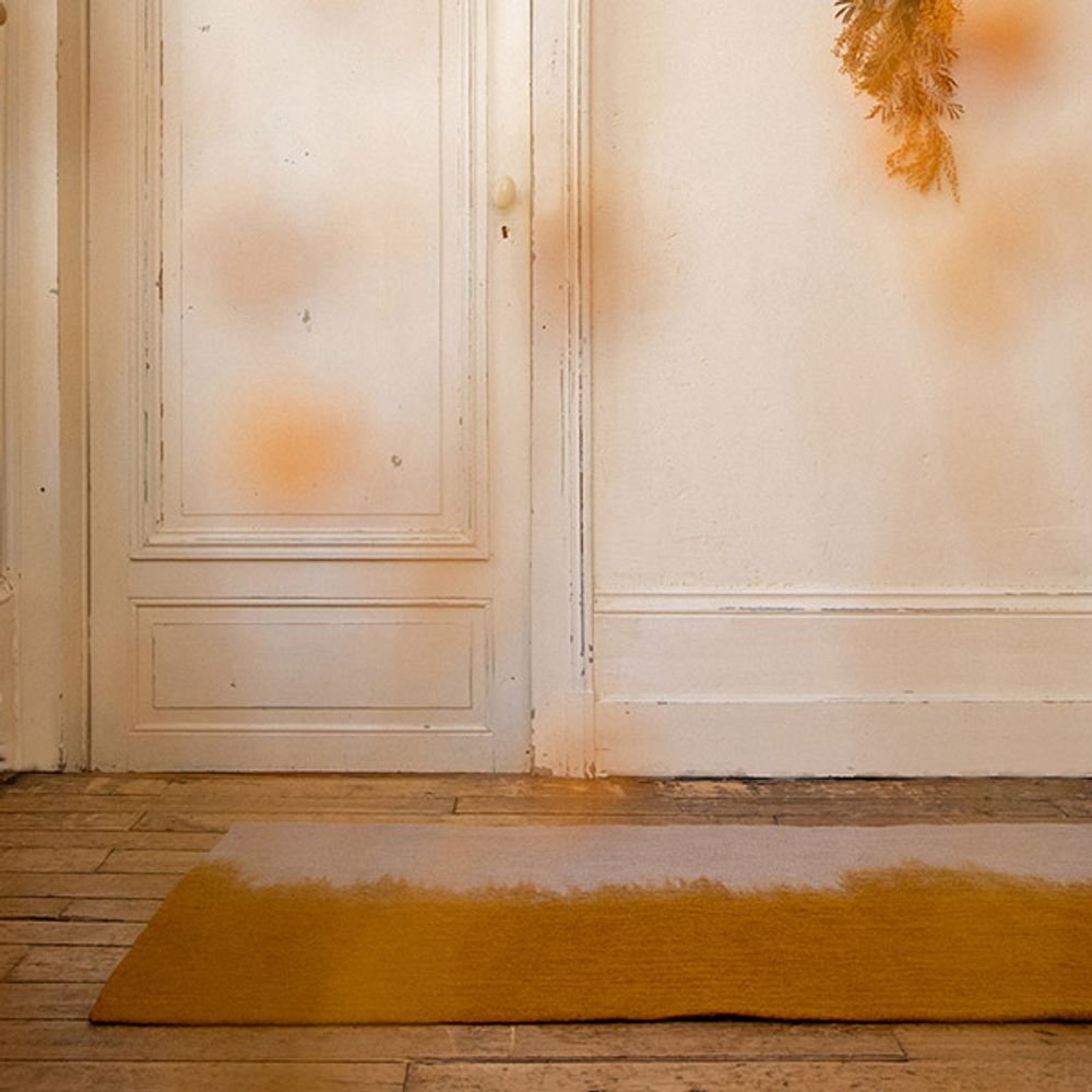 Autres tapis - TAPIS BRUSH - Fait-main en feutre - MUSKHANE
