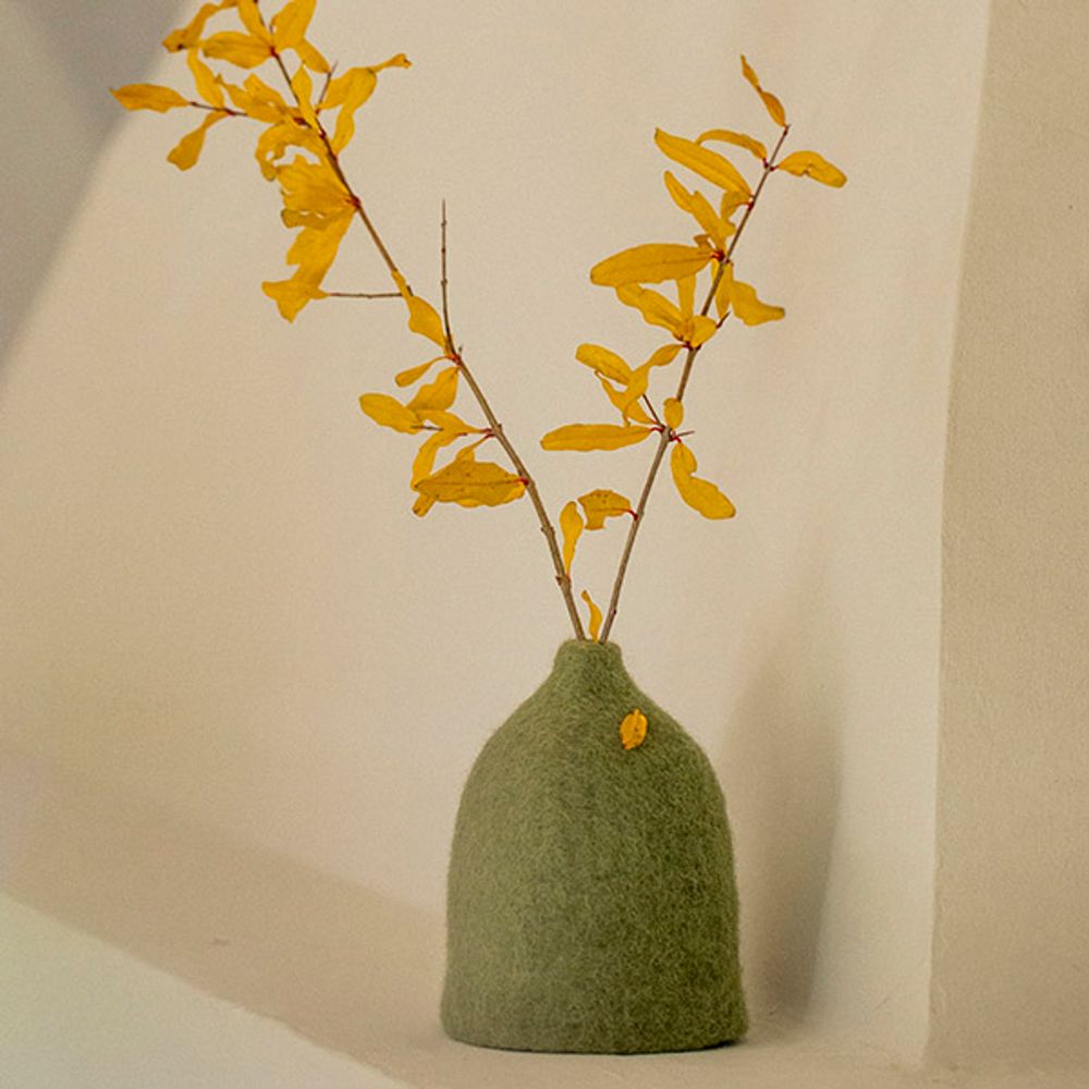 Vases - SET OF TINKERBELL VASE COVERS - Hand made in felt - MUSKHANE