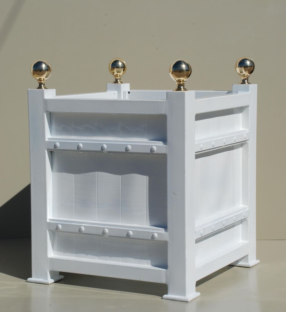 Objets de décoration - Jardinières, boîte à plantes en aluminium - ACCENTS OF FRANCE