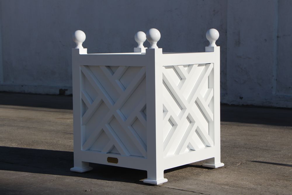 Objets de décoration - Jardinières, boîte à plantes en aluminium - ACCENTS OF FRANCE